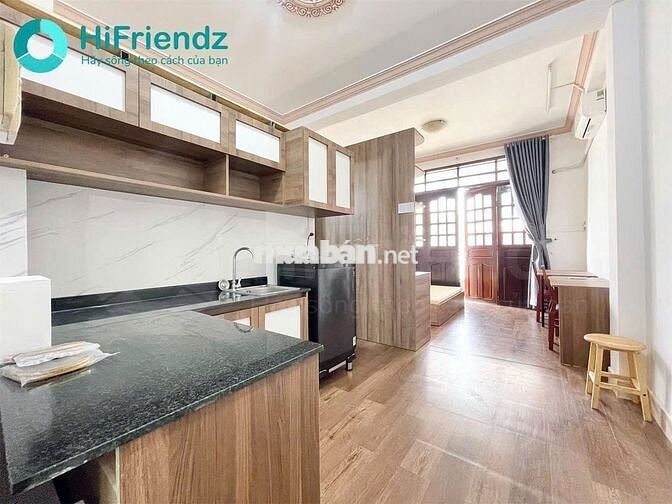 1PN RỘNG 40M2 - ĐINH BỘ LĨNH,P26,BÌNH THẠNH - BAN CONG,FULL NỘI THẤT