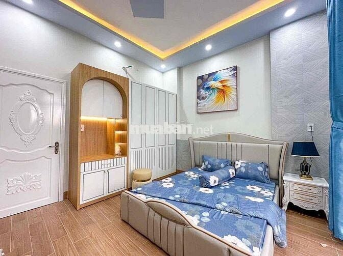 NHÀ MỚI ĐẸP ĐẦY ĐỦ NỘI THẤT KHU DÂN CƯ CỬU LONG
