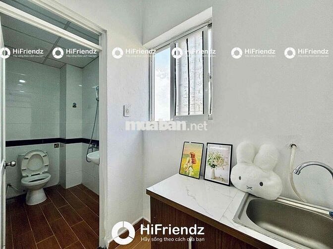 PHÒNG STUDIO CỬA SỔ TRỜI FULL NỘI THẤT, GẦN AEON MALL TÂN PHÚ, ĐH HUIT