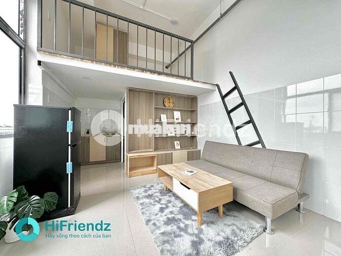 🏠Cho thuê Duplex cao cấp HOÀ BÌNH gác cao cửa sổ trời Full nội thất