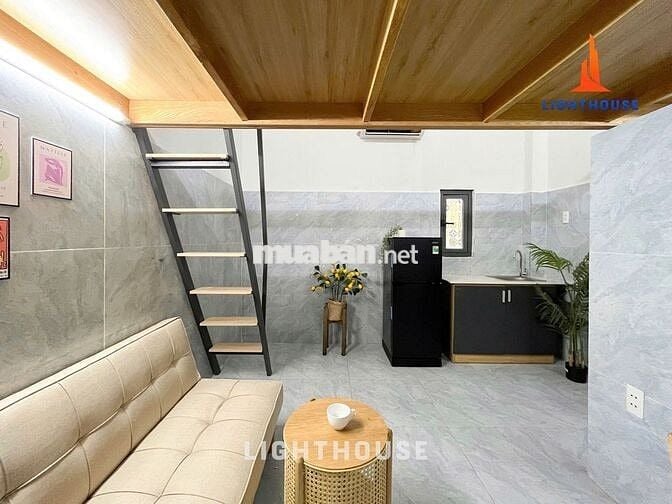 Cho thuê căn hộ gác lửng 25m2 ngay ĐH Văn Lang, ĐH Công Nghiệp