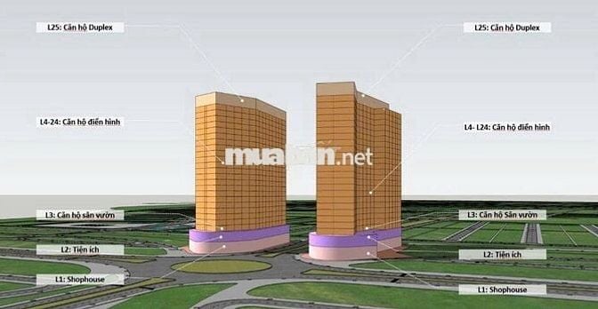 Chỉ từ 45 triệu/m2 - Căn hộ cao cấp cần trung tâm thành phố Đà Nẵng