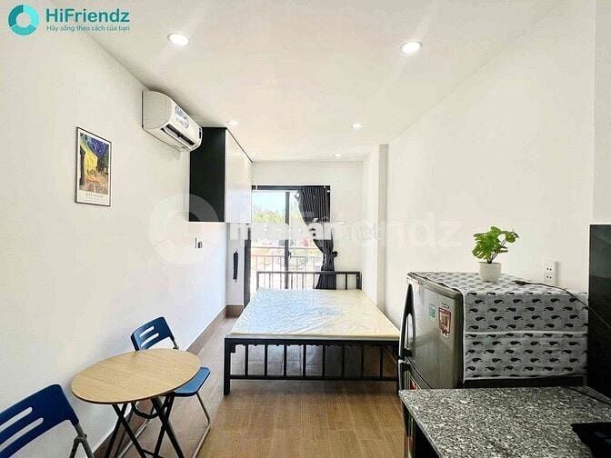 Sát quận 5 Điện nước rẻ Studio Full nội thất Máy giặt riêng thang máy