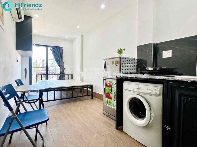 Sát quận 5 Điện nước rẻ Studio Full nội thất Máy giặt riêng thang máy