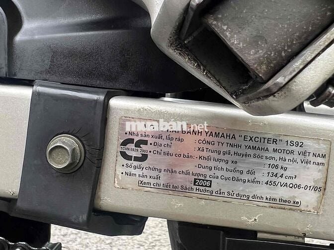 exciter 2006 đầu nồi zin odo 2 vạn