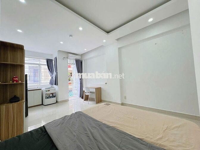 STUDIO BAN CÔNG THOÁNG MÁT FULL NỘI THẤT XỊN XÒ GẦN SÂN GOLF TÂN SƠN