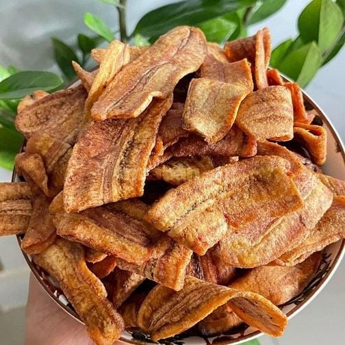 Chuối Sấy Giòn Ngon Tự Nhiên – Món Ăn Vặt Được Yêu Thích Tại Phố Ăn Vặ