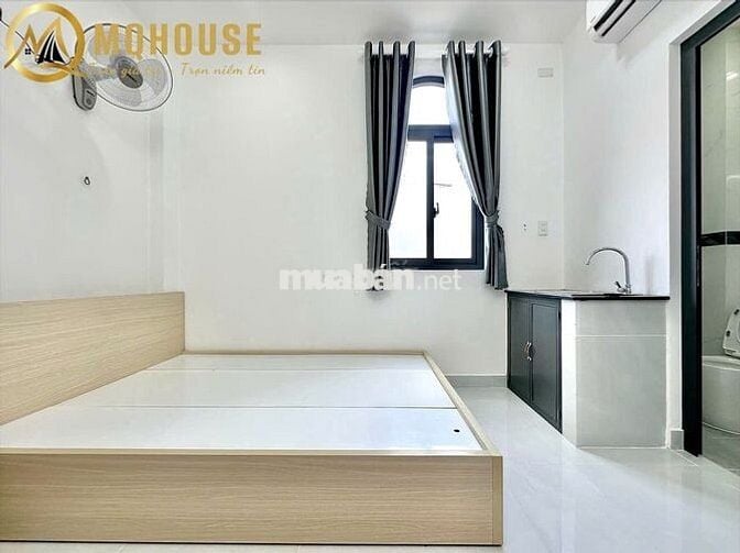 Cho Thuê Căn Hộ Cửa Sổ ở Nguyễn Văn Đậu gần ĐH Văn Lang Bình Thạnh
