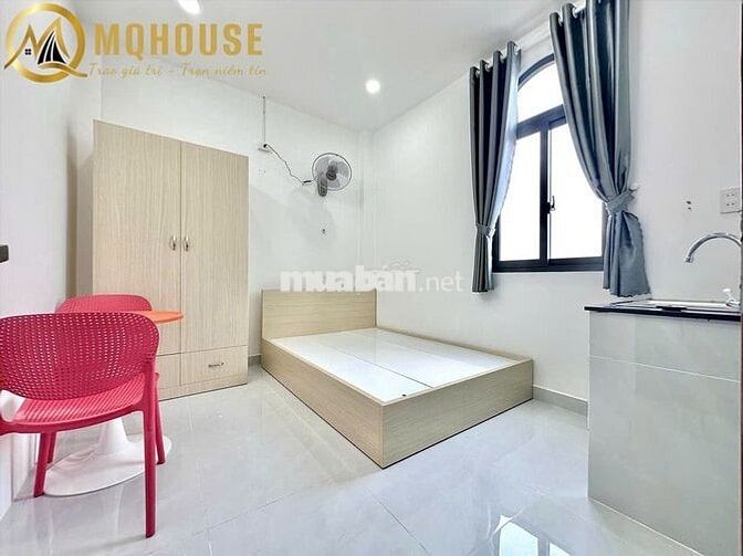 Cho Thuê Căn Hộ Cửa Sổ ở Nguyễn Văn Đậu gần ĐH Văn Lang Bình Thạnh