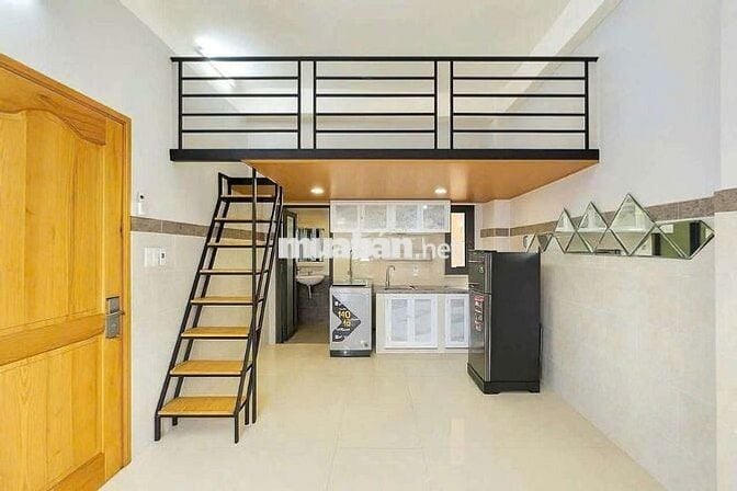 Trống sẵn duplex rộng full nội thất máy giặt riêng, gần Lotte TDT RMIT