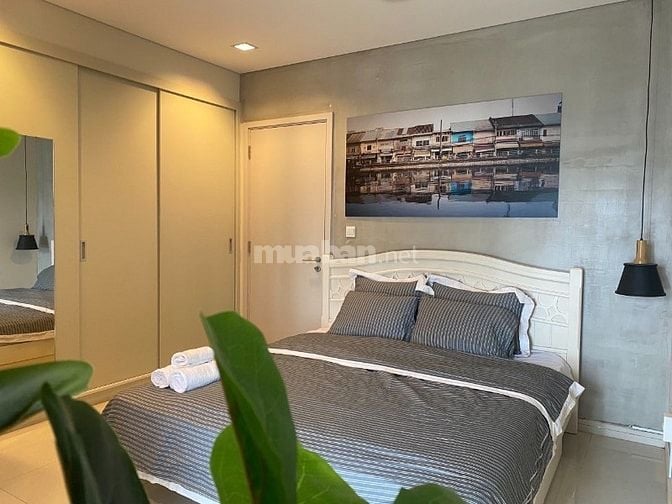 Satra Eximland- Phan Đăng Lưu-P1- PN, 145m2, 3PN, 2WC, Nội thất, 22tr/