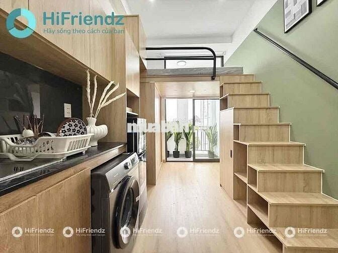 Trống duplex có ban công đầy đủ nội thất ngay ngã tư Thủ Đức