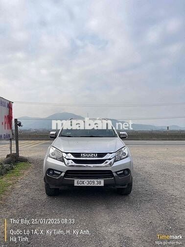 Isuzu Mu X 2017 2.5 4X2 MT - Xe gia đình đi kỹ