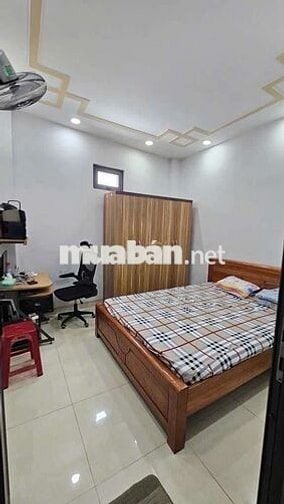 NHÀ 4 TẦNG ĐẸP — ĐƯỜNG 12 PHƯỜNG BÌNH HƯNG HÒA  (3,6m x 12m)