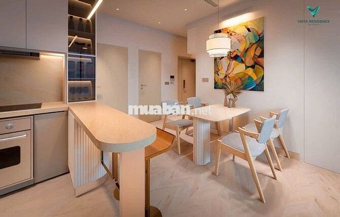 CẦN BÁN CĂN HỘ 2PN CAO CẤP TẦNG 10 VISTA RESIDENCE, SỔ ĐỎ LÂU DÀI