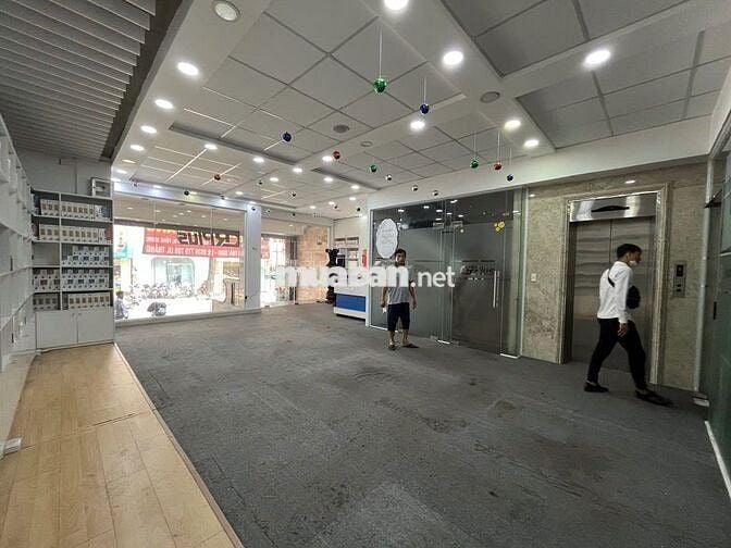 NHÀ CHO THUÊ MT TRẦN THỦ ĐỘ_ 8X18M_ HẦM 4 LẦU, THANG MÁY.