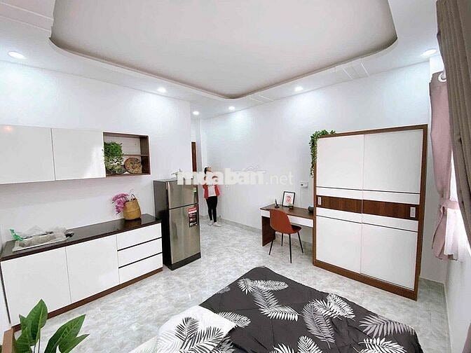 Studio Đầy Đủ Nội Thất Cửa Sổ Trời Bao Thoáng Ngay Nguyễn Thượng Hiền