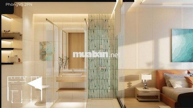CẦN BÁN CĂN HỘ 2PN CAO CẤP TẦNG 10 VISTA RESIDENCE, SỔ ĐỎ LÂU DÀI
