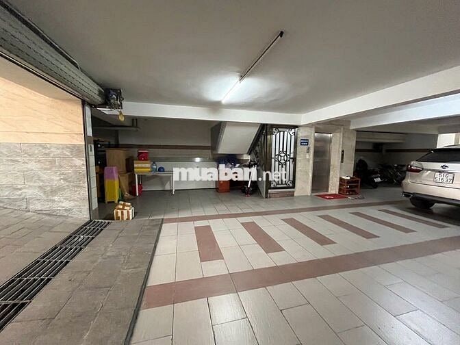 NHÀ CHO THUÊ MT TRẦN THỦ ĐỘ_ 8X18M_ HẦM 4 LẦU, THANG MÁY.