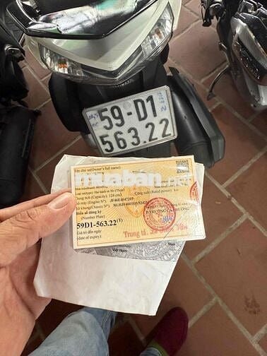 AB 125cc-2014 bstp căn cước chủ  59D1-56322