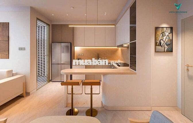 CẦN BÁN CĂN HỘ 2PN CAO CẤP TẦNG 10 VISTA RESIDENCE, SỔ ĐỎ LÂU DÀI