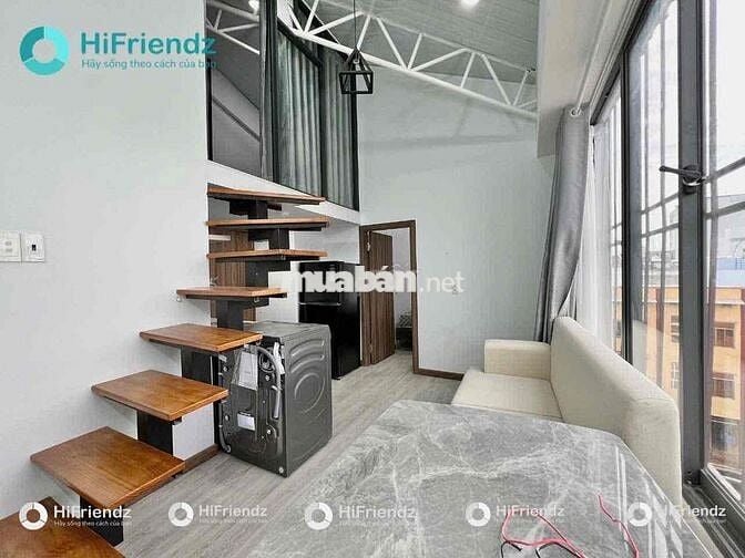 CHO THUÊ CĂN HỘ CAO CẤP BAN CÔNG FULL NỘI THẤT