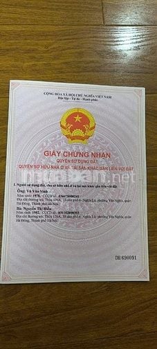 Chính chủ cần bán căn hộ khu Văn Khê .