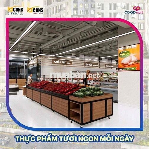 Cần bán căn góc Bcons ASAHI, sở hữu 2 mặt tiền, căn DT lớn thoải mái.