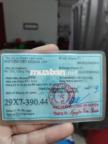 Giống xe vision.đời mới 2017.mới toanh như xe mới