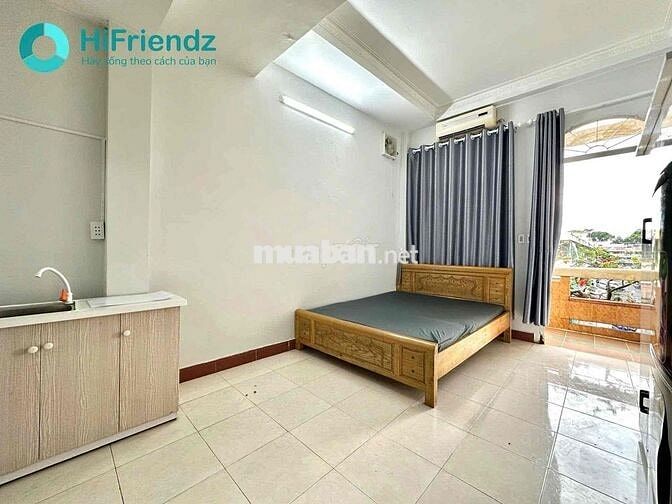 SIÊU PHẨM STUDIO BALCONY GIÁ RẺ CÁCH UEH CHỈ 1km NGAY NGÃ7 LÝ THÁI TỔ