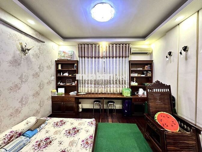 Gần mặt tiền, hẻm ô tô, 80m2, ngang 4.3m, 5 tầng, 5pn, nguyễn xí, Bt