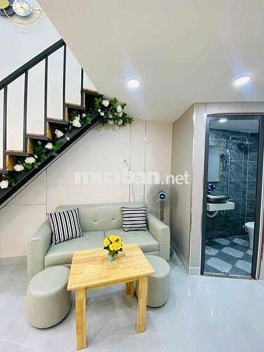 Nhà 1/ nhỏ xinh - NT đầy đủ khu an ninh , yên tĩnh. Giá 2 tỷ 180