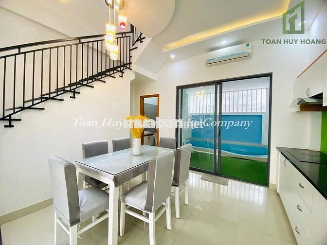 Nhà nguyên căn khu Nam Việt Á – gần đường Bùi Tá Hán 3PN có hồ bơi