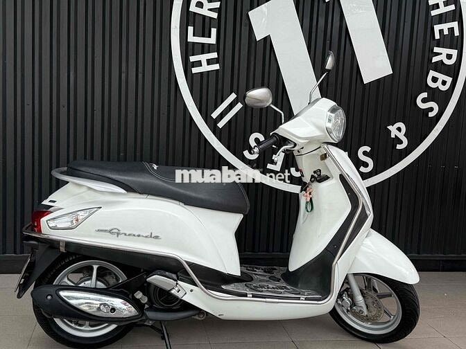 Yamaha Grande 2017 - Grande Trắng mới 98% bs43