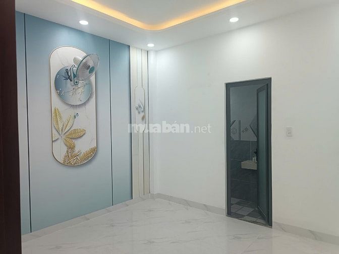 Nhà mới 4 tầng, 57m², 4PN, xe hơi tới cửa, đường Đất Mới, Bình Tân