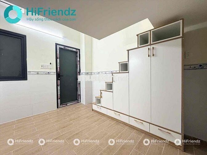 CĂN HỘ CÓ GÁC NỘI THẤT CƠ BẢN NGAY TẦNG TRỆT TUYẾN ĐƯỜNG PVC