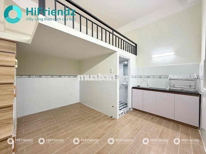 CĂN HỘ CÓ GÁC NỘI THẤT CƠ BẢN NGAY TẦNG TRỆT TUYẾN ĐƯỜNG PVC
