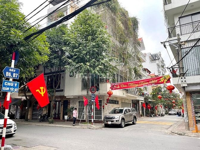 Phân Lô quân đội 918 Sân golf Lô GÓC Vỉa hè DT 75m2 mt 5m