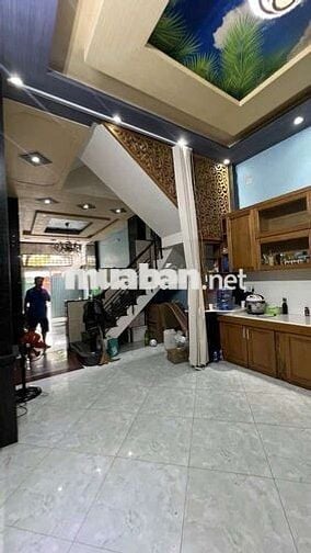 NHÀ 4 TẦNG — PHƯỜNG PHÚ TRUNG- KHUÔN VIỆT TÂN PHÚ  (4m x 17m)