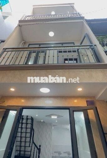 VĂN THÂN Q6 - NHÀ 3 TẦNG - MỚI ĐẸP - 32M2 - SỔ NỞ HẬU HƠN 4M TÀI LỘC