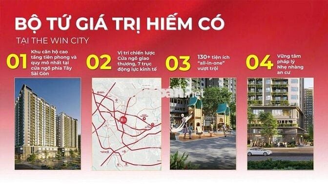 Căn hộ The Win City: CHỈ TỪ 1,2 TỶ! Sổ Hồng Lâu Dài, Vay 70%