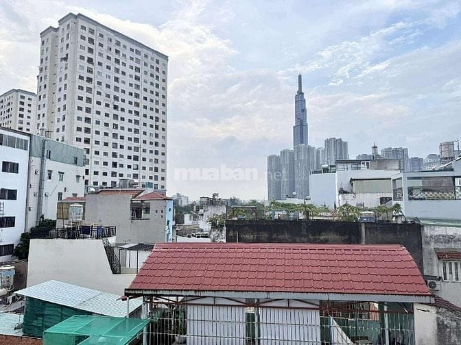 Bán nhà 50m², 4 tầng XVNT P19 Bình Thạnh, view Landmark 81, giá 7.x tỷ