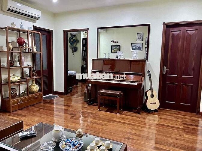 cho thuê căn bộ 3n, 2vs, căn góc fun đồ, chung cư 195 đội cấn