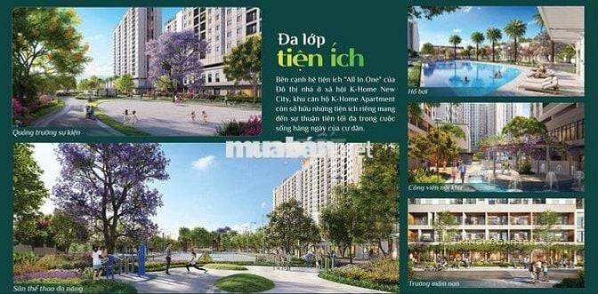 BÁN CĂN HỘ K-HOME – CĂN 01 GIÁ CHỈ 745 TRIỆU FULL