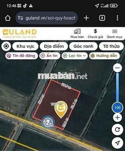 ❤️🔥Bán 1642m2 Đất Ruộng Hiền Ninh - LÔ GÓC – Sát Trục Chính Thông Ô Tô