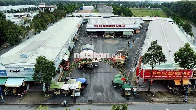 Đất nền chợ đêm lai uyên Bàu Bàng 5x30 có 2 lô liền kề full thổ cư shr
