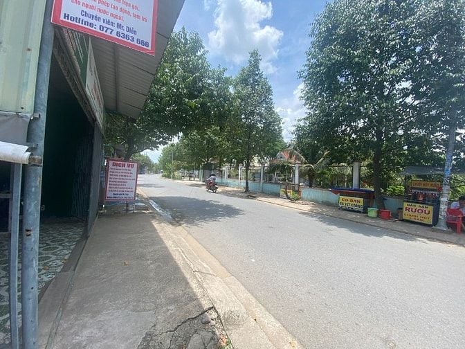 Bán lô đất 5x45 thổ cư 100% đối diện TT hành chính công xã Mỹ Hạnh mới