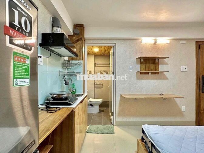CHO THUÊ PHÒNG TRỌ TRẦN VĂN ĐANG QUẬN 3, CÓ THANG MÁY FULL NỘI THẤT