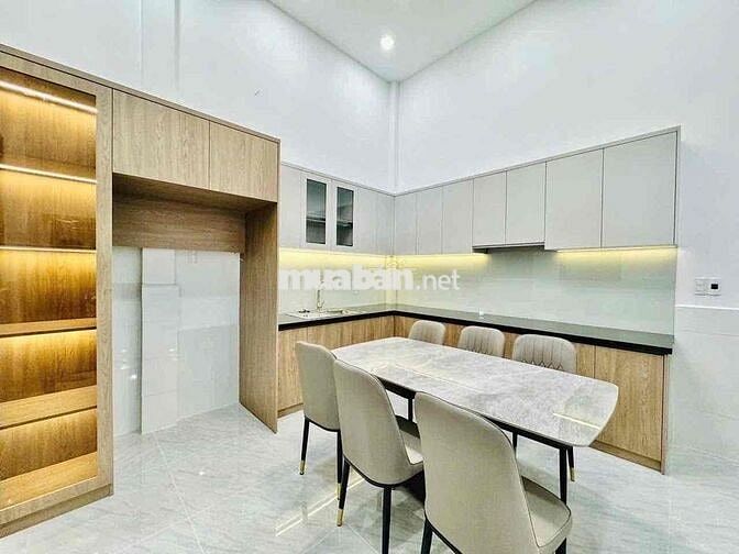 NHÀ MỚI ĐẸP GIÁP BÌNH THẠNH - HXH ĐỖ CỬA - 4 TẦNG ĐÚC - 4PN