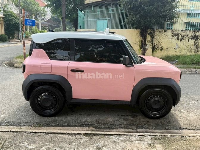 Vinfast VF3 Hồng Pink 2025 Pin thuê xe như mới